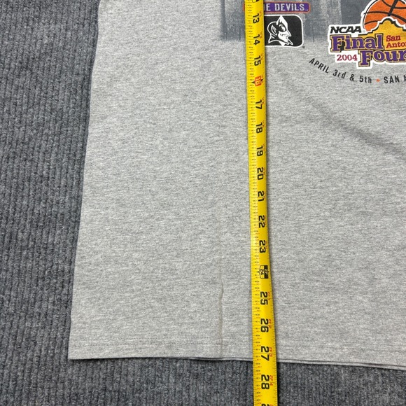 Vintage Champion Shirt Men's L 2004 NCAA Basketball Final Four Champion Grey - Picture 4 of 6